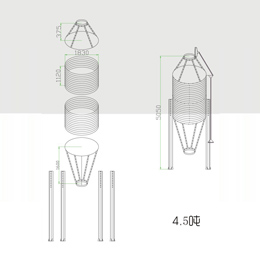 部分裝配式鋼板倉技術參數